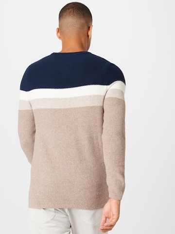 Regular fit Pullover 'HANSI' di Key Largo in beige