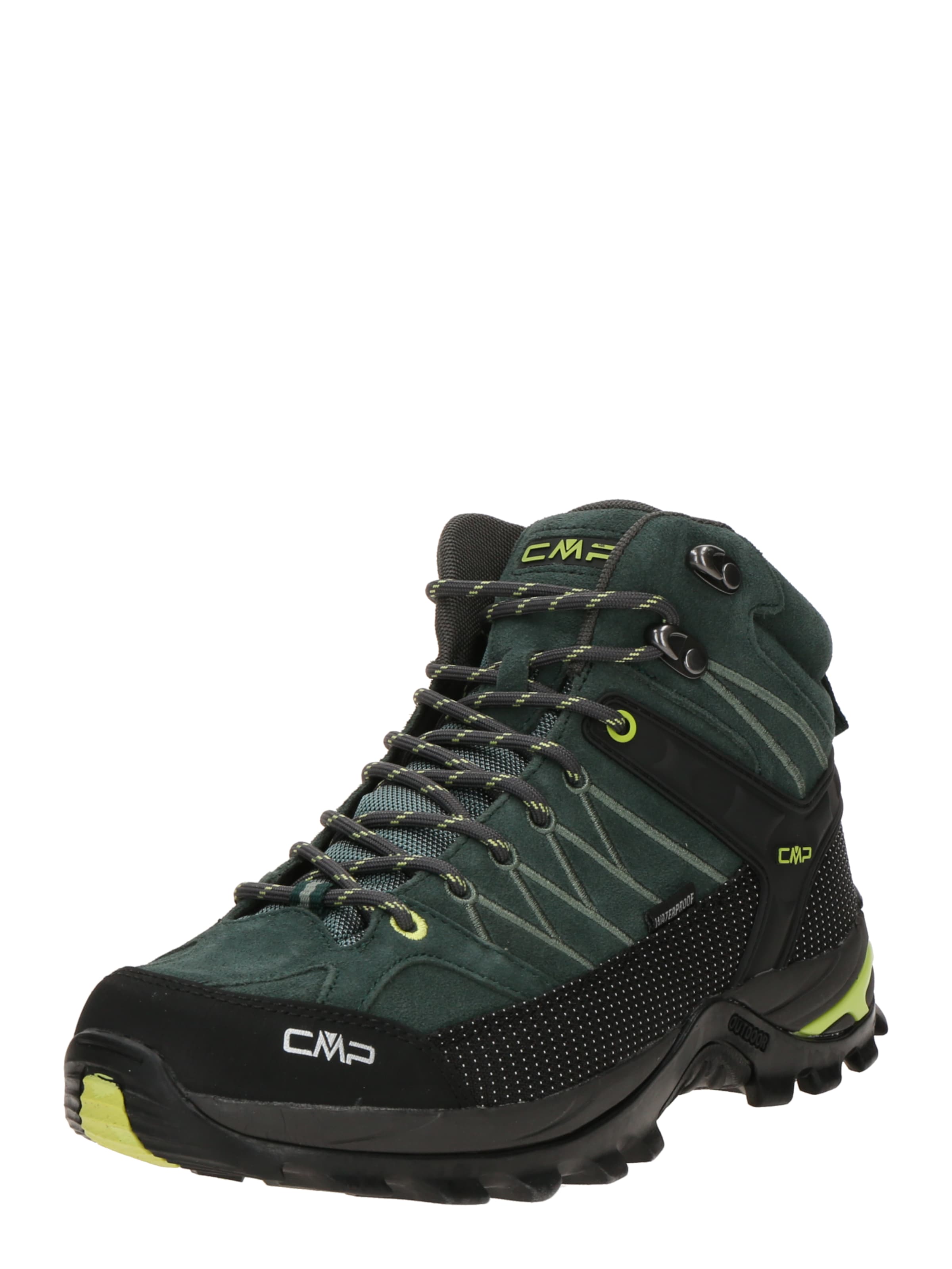 Boots 'Rigel' CMP di colore giallo / verde scuro / nero, Visualizzazione prodotti