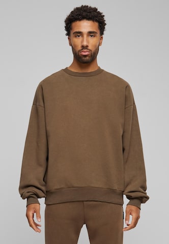 Prohibited - Sweatshirt em castanho: frente