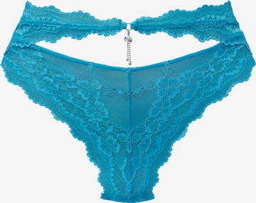 Slip 'Tanga' LASCANA en bleu : devant