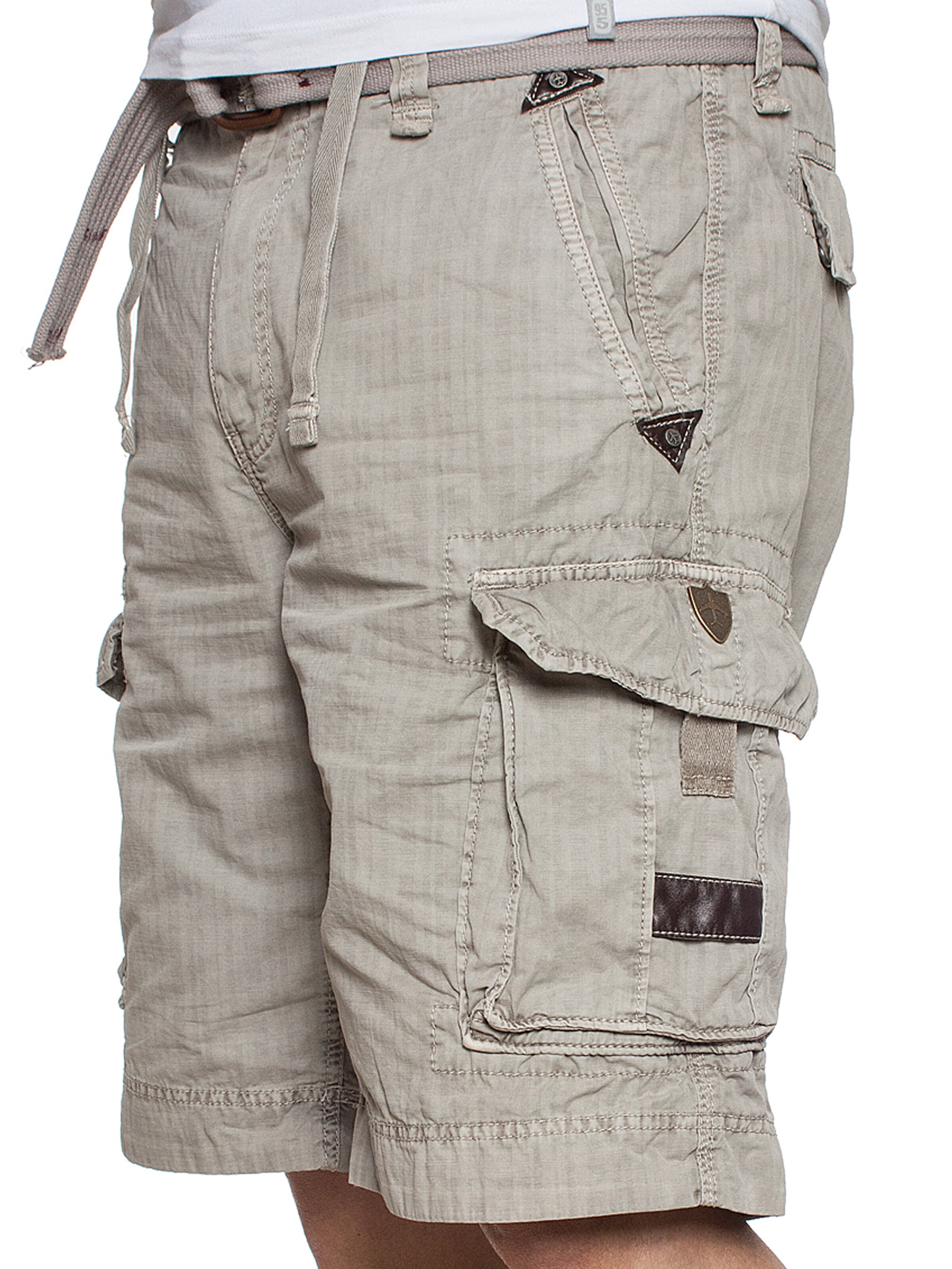 JET LAG Regular Cargo Pants 'Take Off 7' in Grey