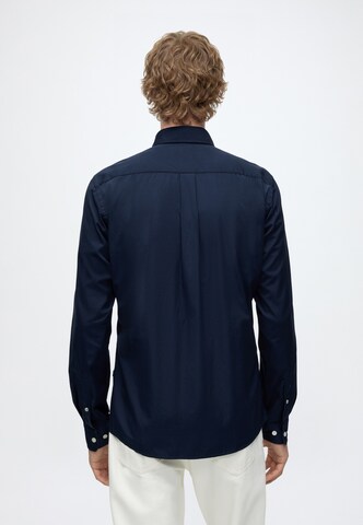 BOSS Slim fit Ing 'ROAN' - kék