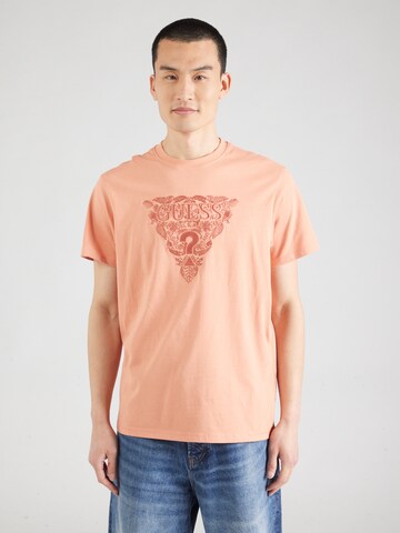 GUESS Originals Футболка в Оранжевый: спереди