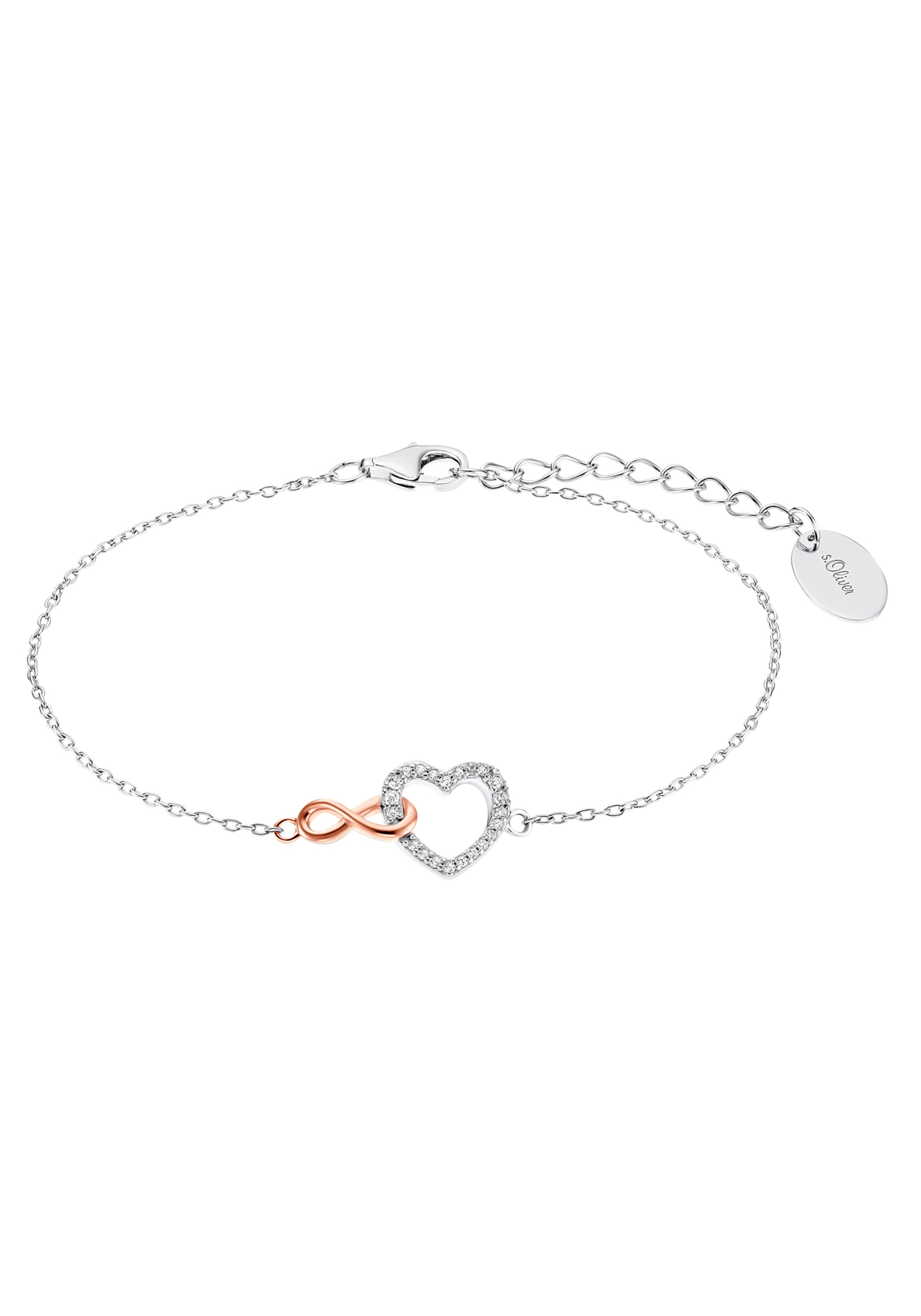 s.Oliver Bracelet in Silver: front