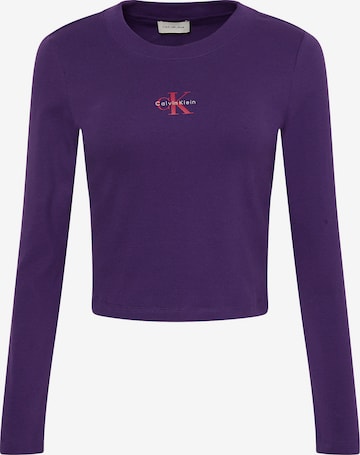 Calvin Klein Jeans Shirt in Purple: front
