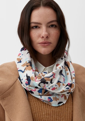 Écharpe tube s.Oliver en beige