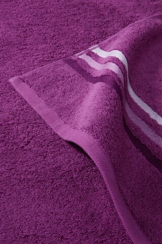 SCHIESSER Towel 'Skyline Color' in Purple