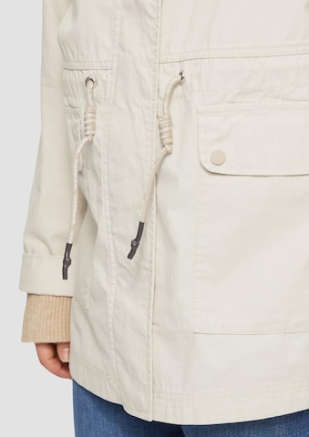 Parka mi-saison QS en gris