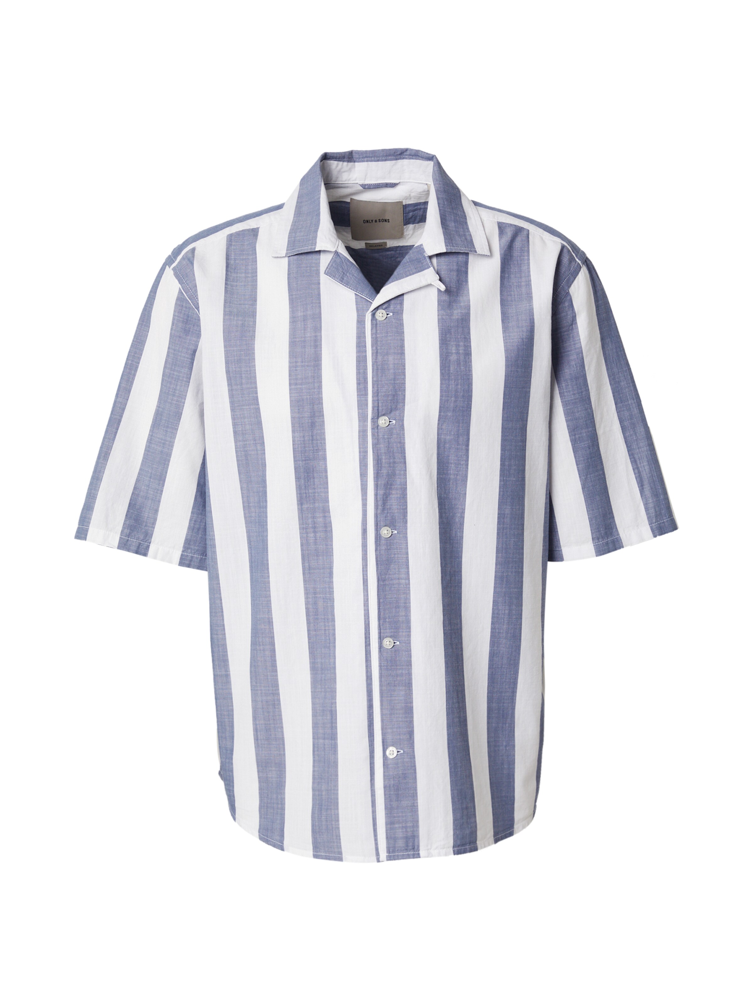 Only & Sons Comfort Fit Πουκάμισο 'ONSTES' σε μπλε: μπροστά