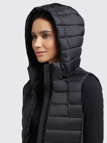 Gilet 'Cebca' khujo en noir