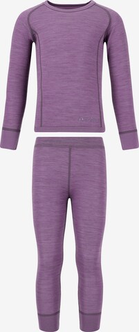 ZigZag Underwear set in Purple: front