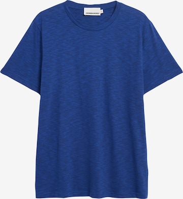 ARMEDANGELS T-Shirt ' JAAMES STRUCTURE ' in Blau: Vorderseite