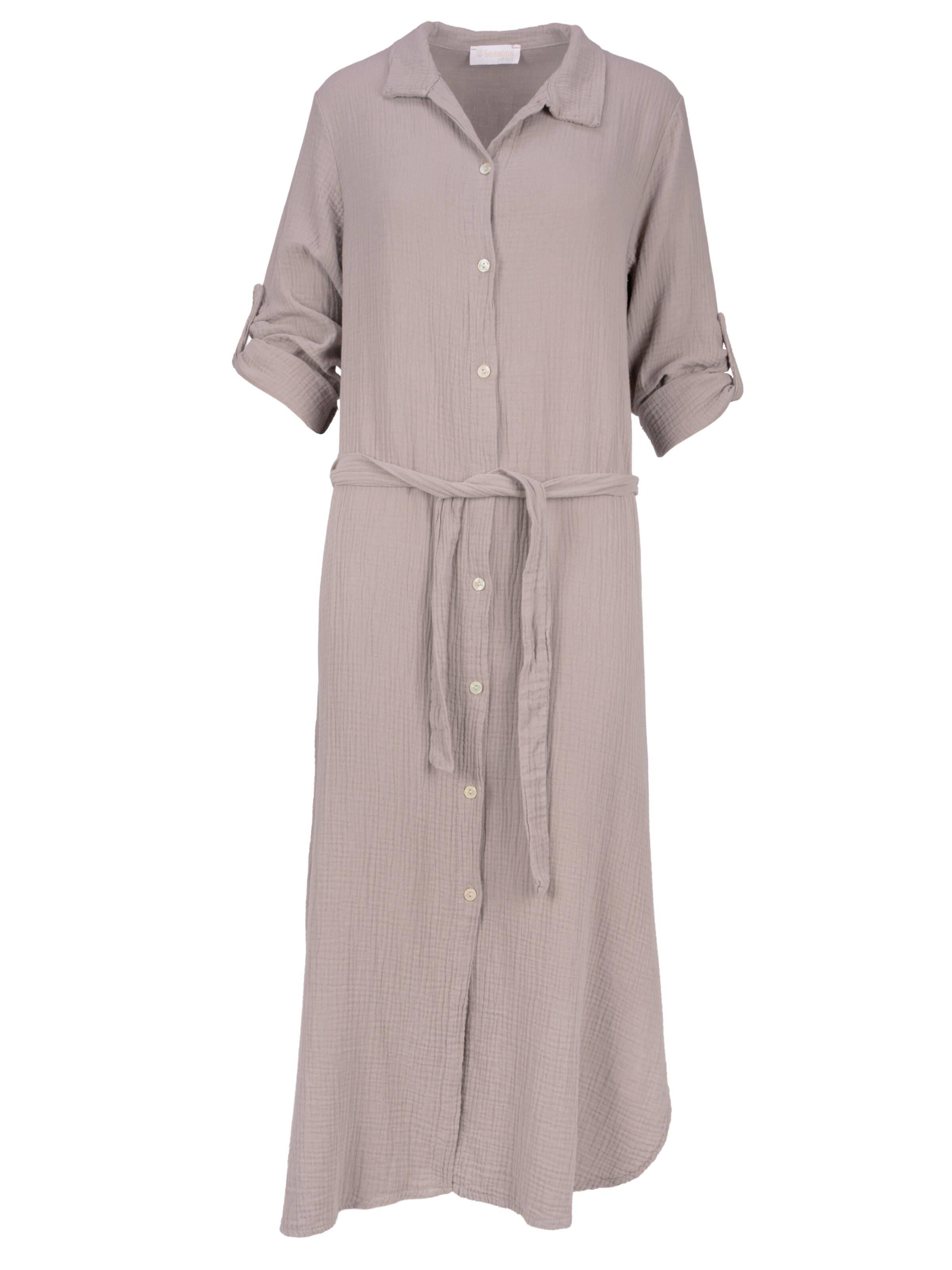 Seasons of April Blousejurk 'Victoria' in Grijs: voorkant