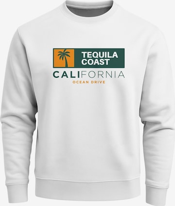 Neverless Sweatshirt 'California' in White: front