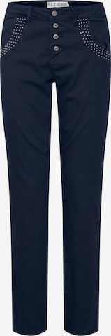 PULZ Jeans Slim fit Pants 'Melina' in Blue: front
