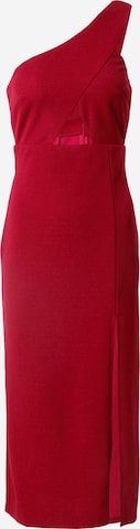 Skirt & Stiletto Cocktailjurk 'GEORGIA' in Rood: voorkant