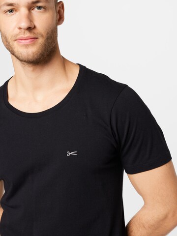 DENHAM T-Shirt 'LUIS' in Schwarz