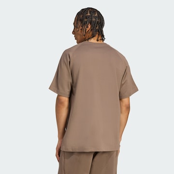 ADIDAS ORIGINALS T-Shirt 'Premium Essentials' in Braun