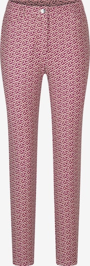 Goldner Trousers 'Louisa' in 38 in Beige / Magenta, Item view