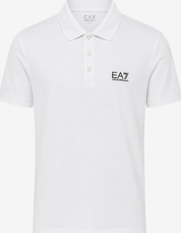 EA7 Emporio Armani Poloshirt in Weiß: Vorderseite