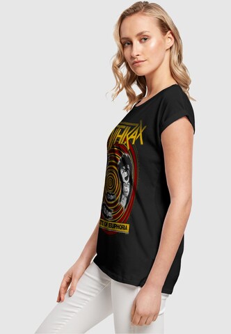 Merchcode T-Shirt 'Anthrax - State Of Euphoria' in Schwarz