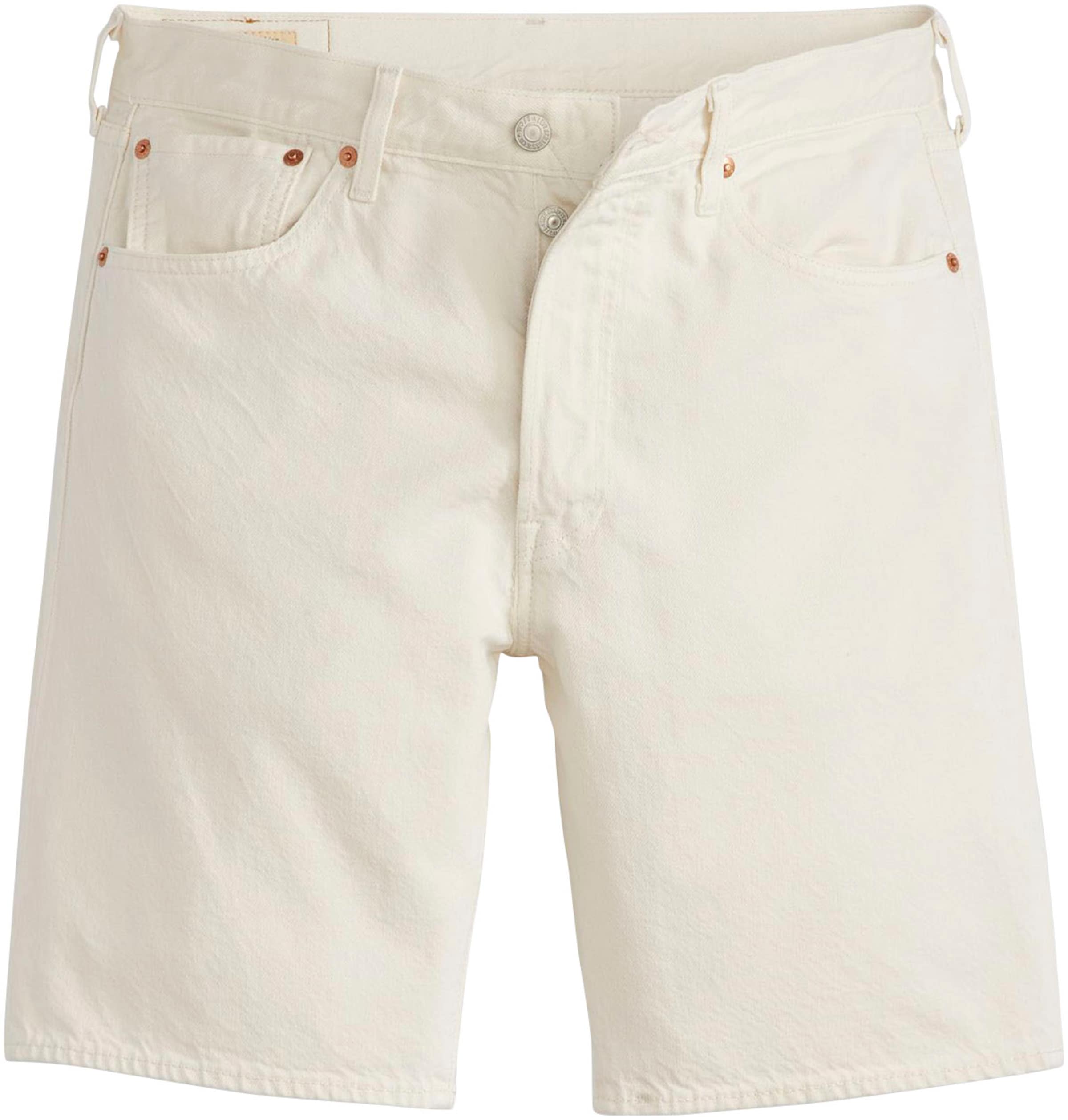LEVI'S ® - Vaquero '501® Original Shorts' en blanco: frente