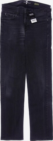 7 for all mankind Jeans in 31 in Black: front