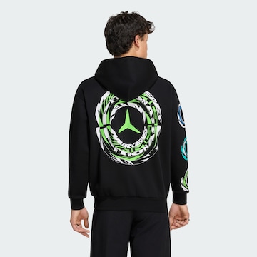 ADIDAS PERFORMANCE Sportsweatshirt 'Mercedes Amg Petronas Formula 1 Team' in Zwart: voorkant