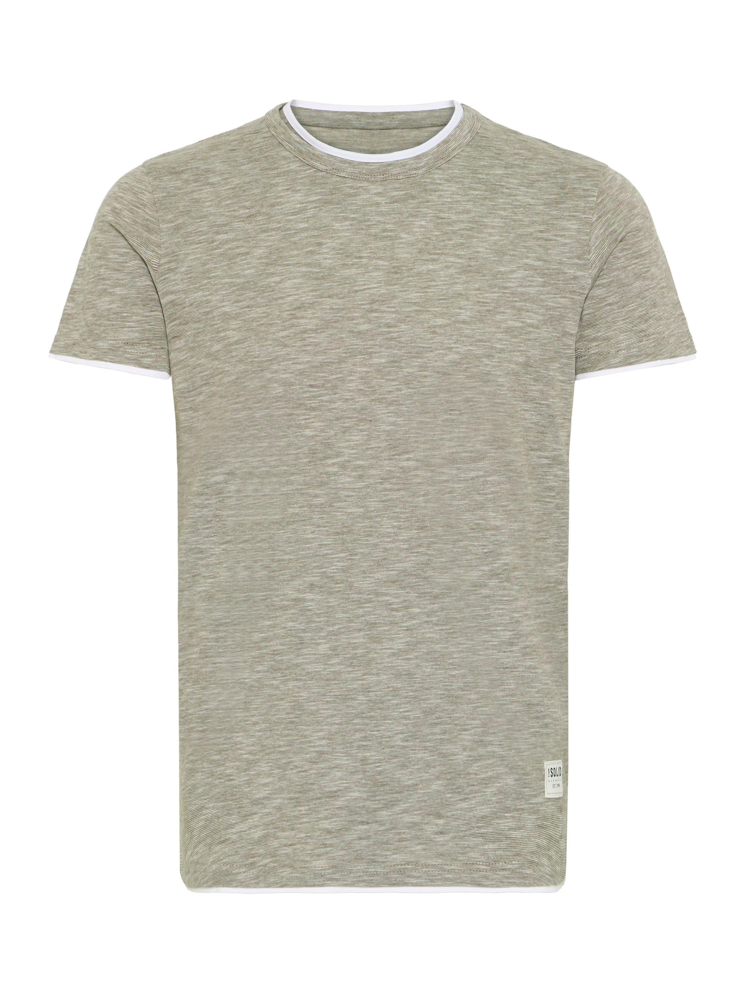 !Solid Shirt 'Rigos' in Groen: voorkant