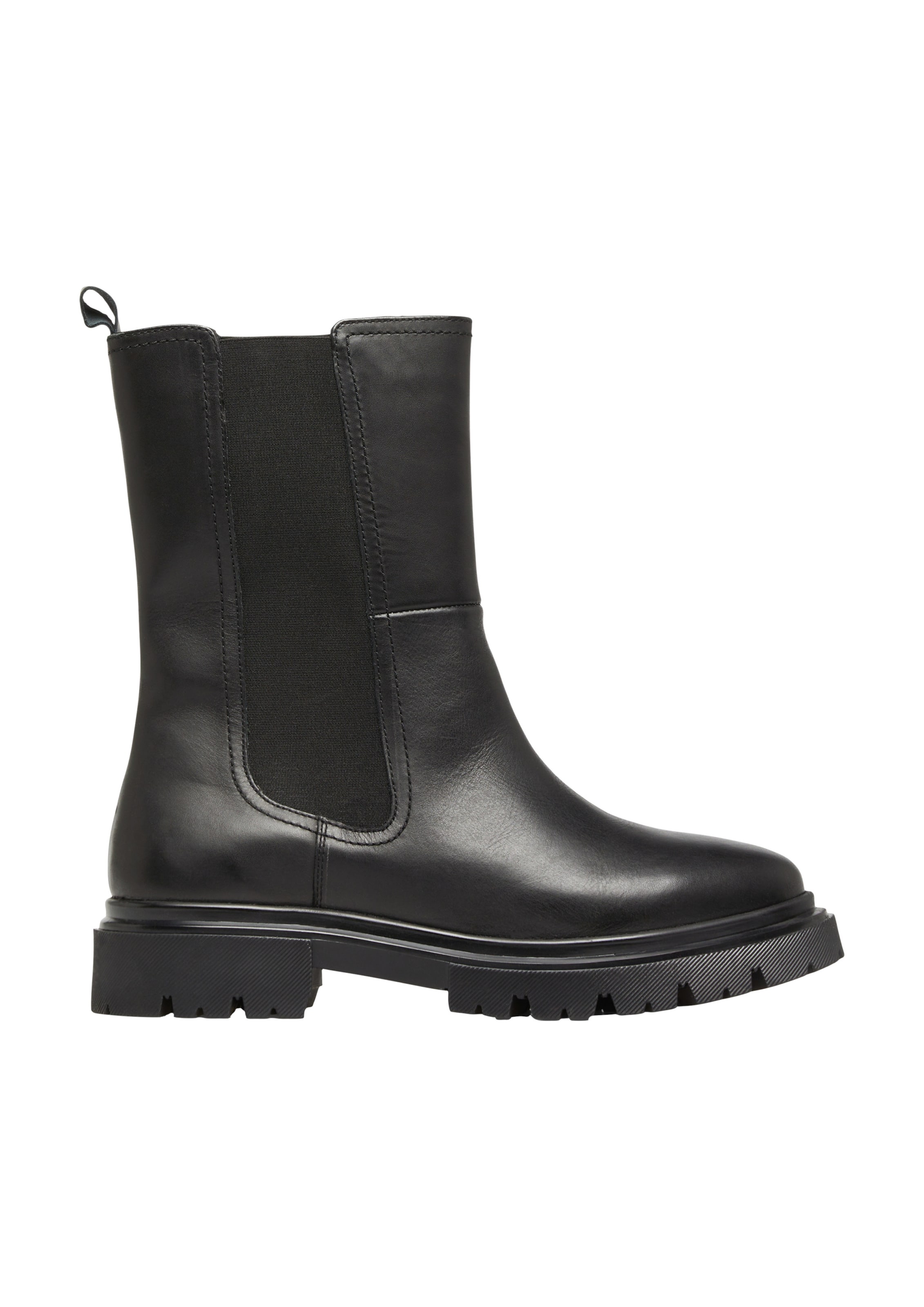 Chelsea Boots COMMA en noir : devant