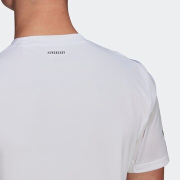 ADIDAS SPORTSWEAR T-Shirt 'Club 3-Stripes' in Weiß