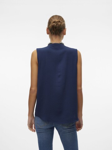 Chemisier 'ELVA T' VERO MODA en bleu