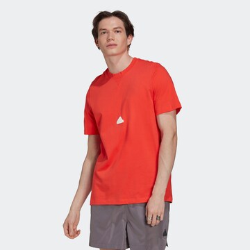 ADIDAS SPORTSWEAR Performance Shirt in Red: front