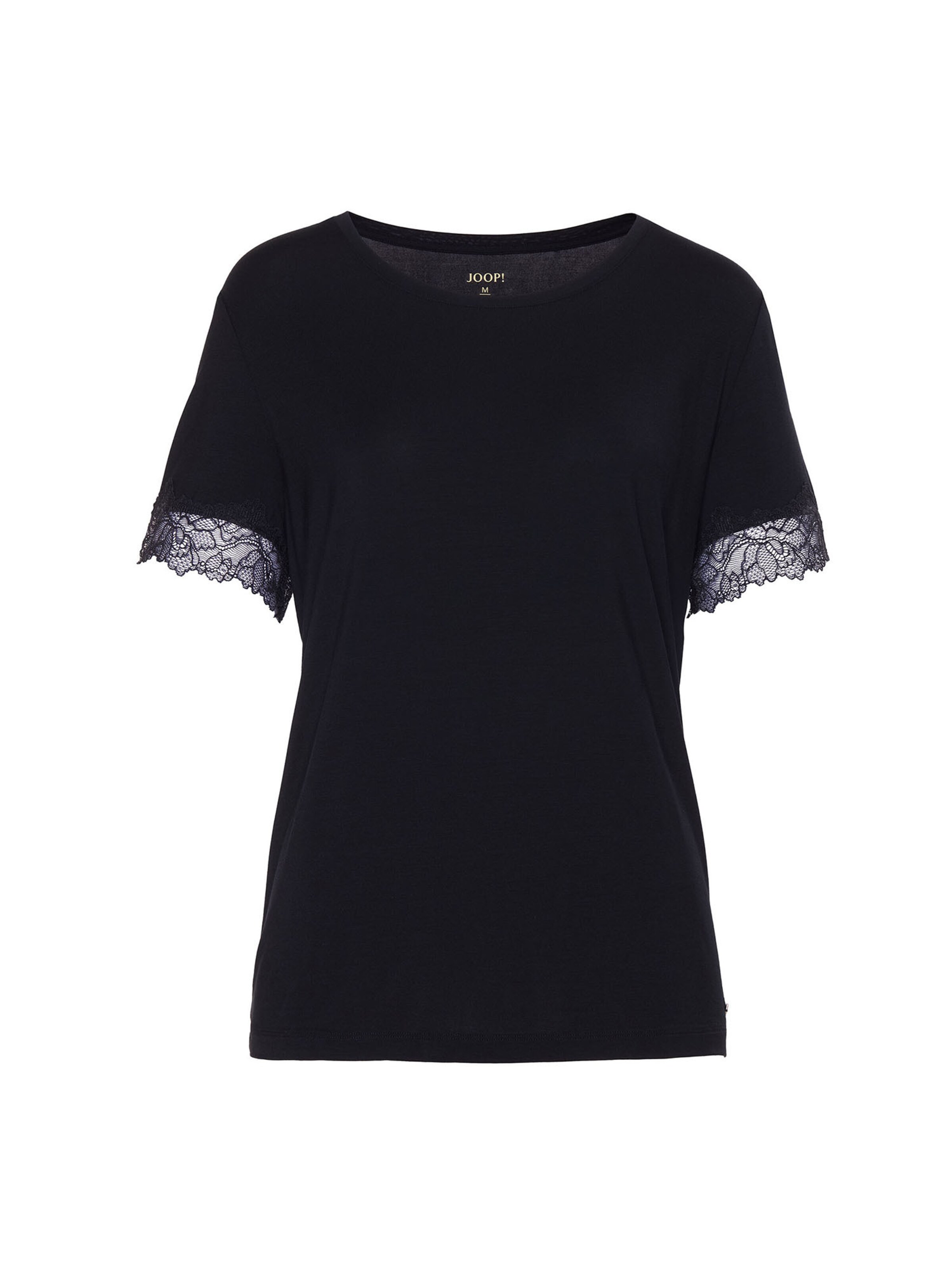 JOOP! Sleepshirt ' Grace T-Shirt ' in Schwarz: Vorderseite