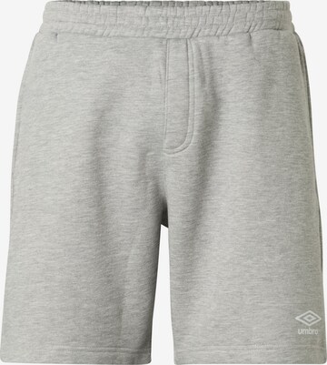 UMBRO Sportshorts 'Team Jog' in Grau: Vorderseite