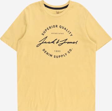 Jack & Jones Junior Póló 'Ace' - sárga: elől
