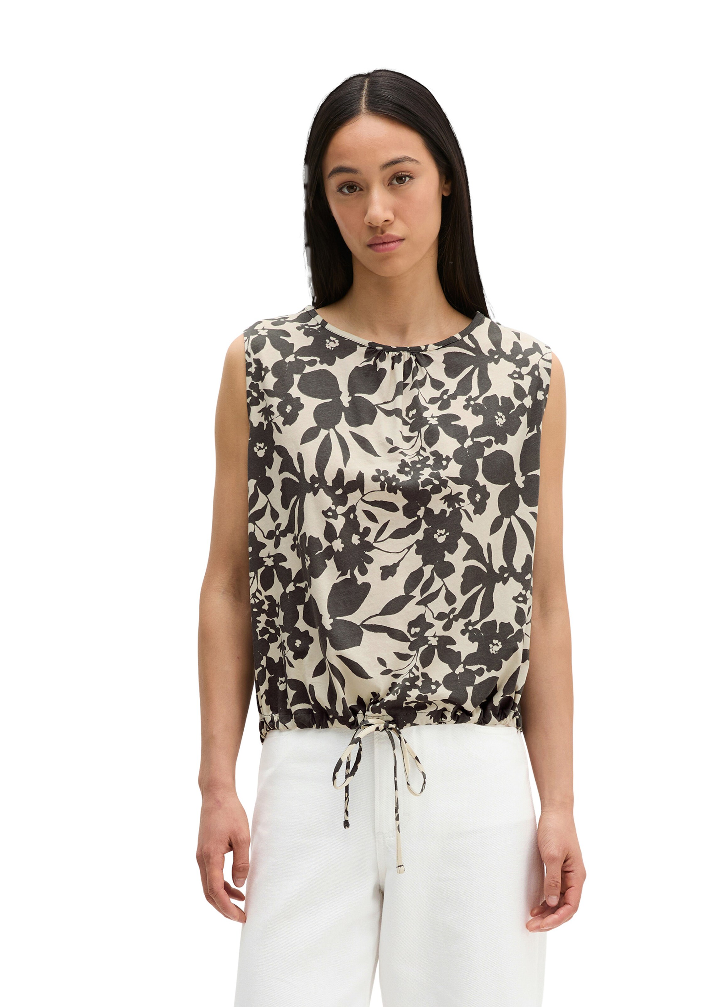 Marc O'Polo Top in Grau: Vorderseite