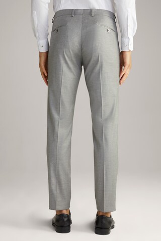 Coupe slim Pantalon à plis 'Blayr' JOOP! en gris