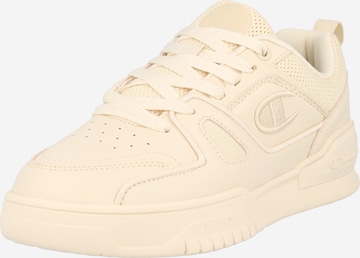 Sneaker low '3 POINT' de la Champion Authentic Athletic Apparel pe alb: față