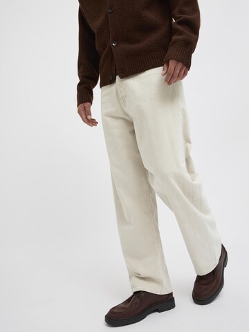 JACK & JONES Loosefit Jeans 'JJIron' i grå