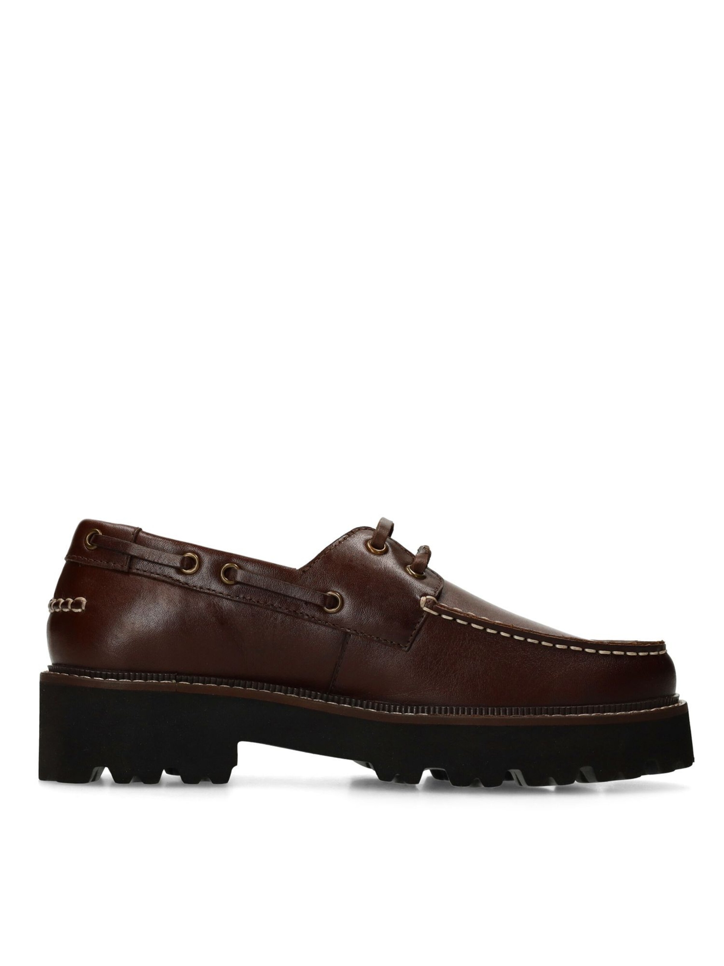SACHA Moccasins in Brown