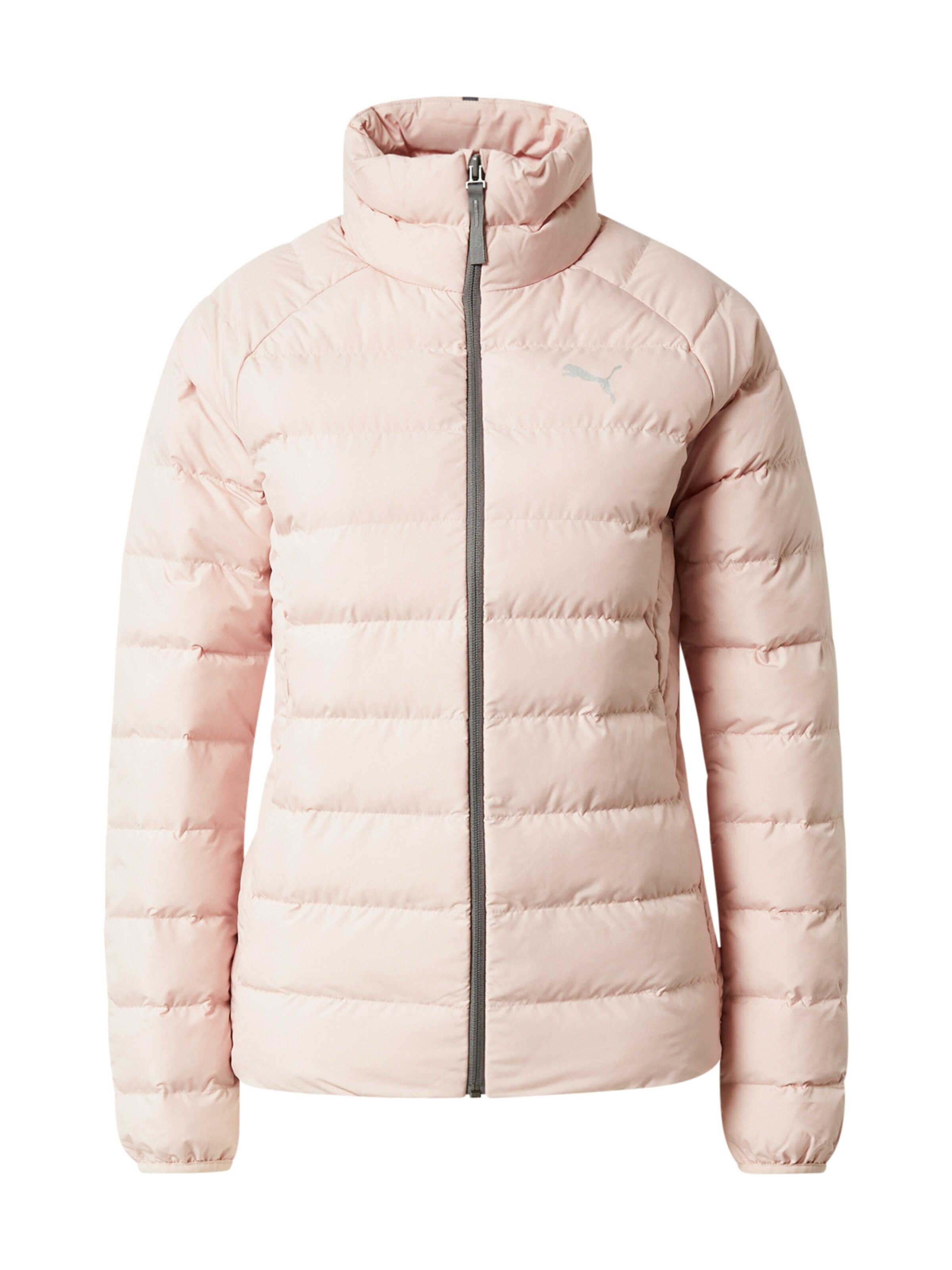 PUMA Athletic Jacket in Pink: front
