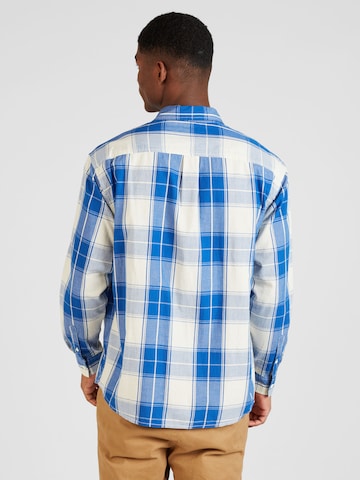 WRANGLER Regular Fit Hemd in Blau