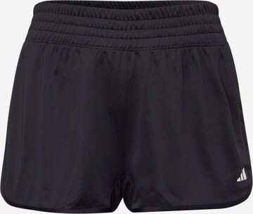 Regular Pantaloni sport 'PACER' de la ADIDAS PERFORMANCE pe negru: față