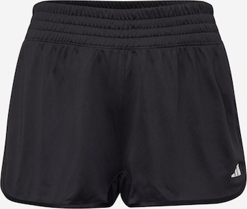 ADIDAS PERFORMANCE Regular Спортен панталон 'PACER' в черно: отпред