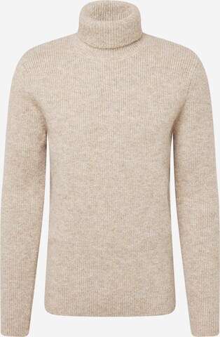 Pull-over TOPMAN en beige : devant