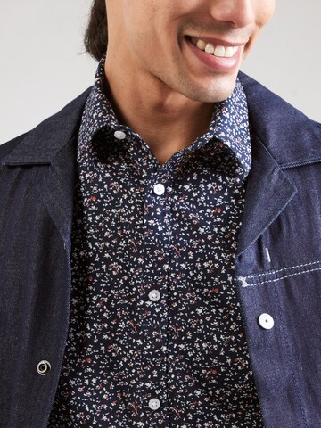 JACK & JONES Regular Fit Skjorte 'JPRBLASUMMER' i blå