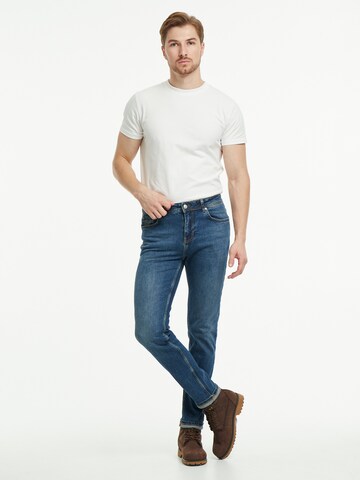 WEM Fashion Tapered Jeans 'Oscar' i blå