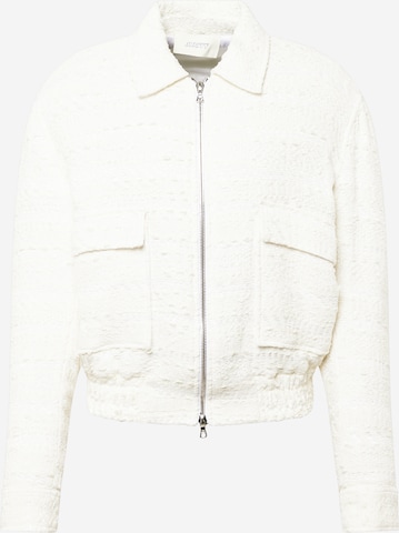 MOUTY Between-season jacket in White: front