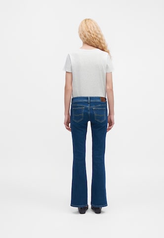 Pepe Jeans Rozkloszowany krój Jeansy 'PIMLICO' w kolorze niebieski: tył